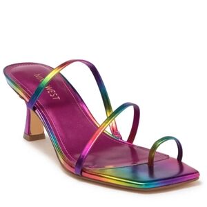 Nine West Applaud3 Multicolor Strappy Heels